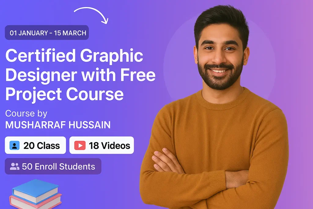 Certified Graphic Designer with Free Project Course